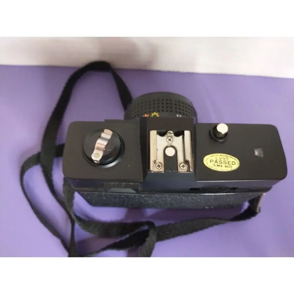 Time Film 35mm Camera Kinetic Optical Glass Lens 50mm Vintage Untested
